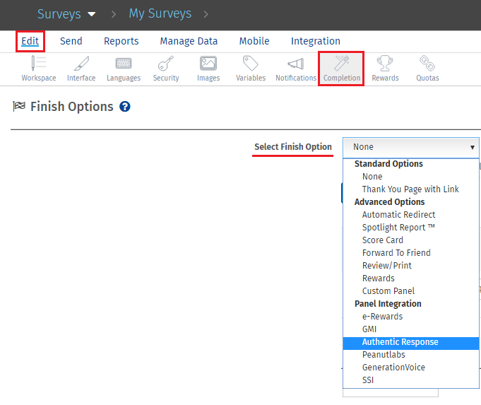 Survey Software Help Image