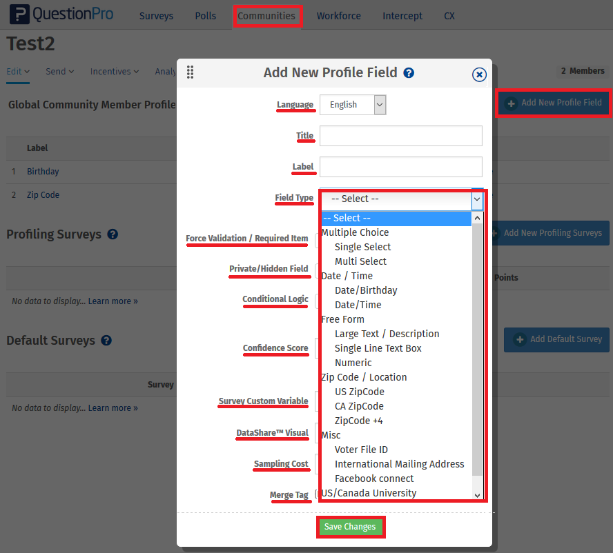 Survey Software Help Image