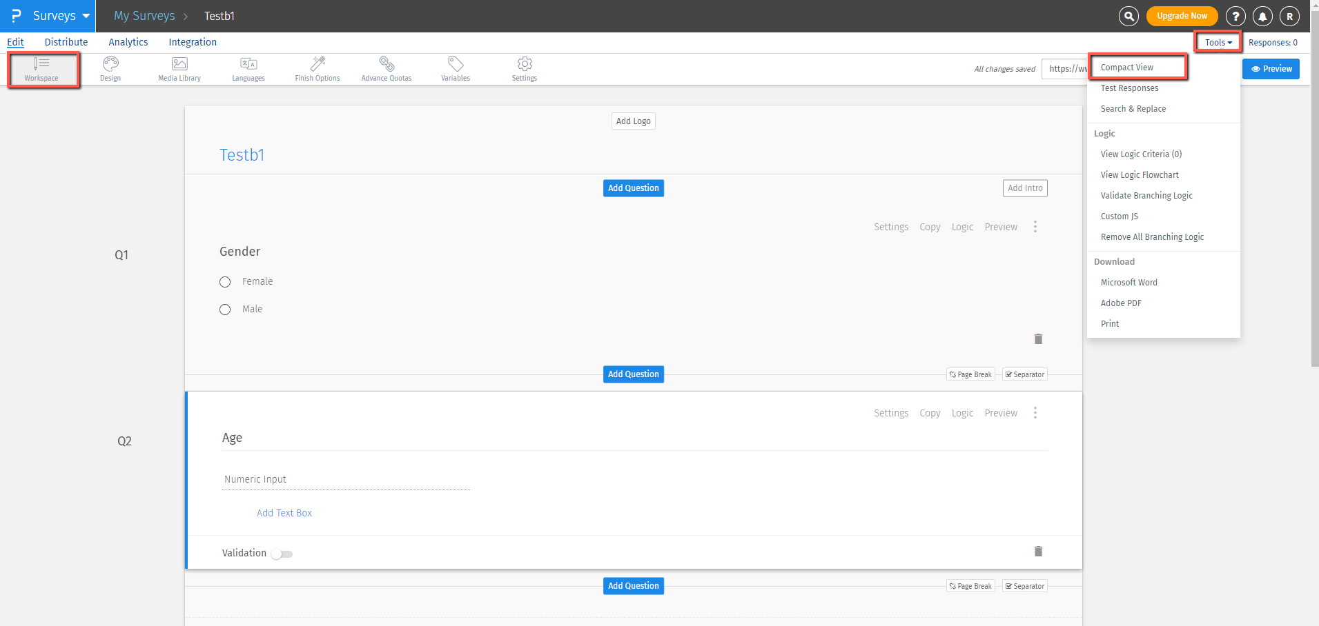 Survey Software Help Image